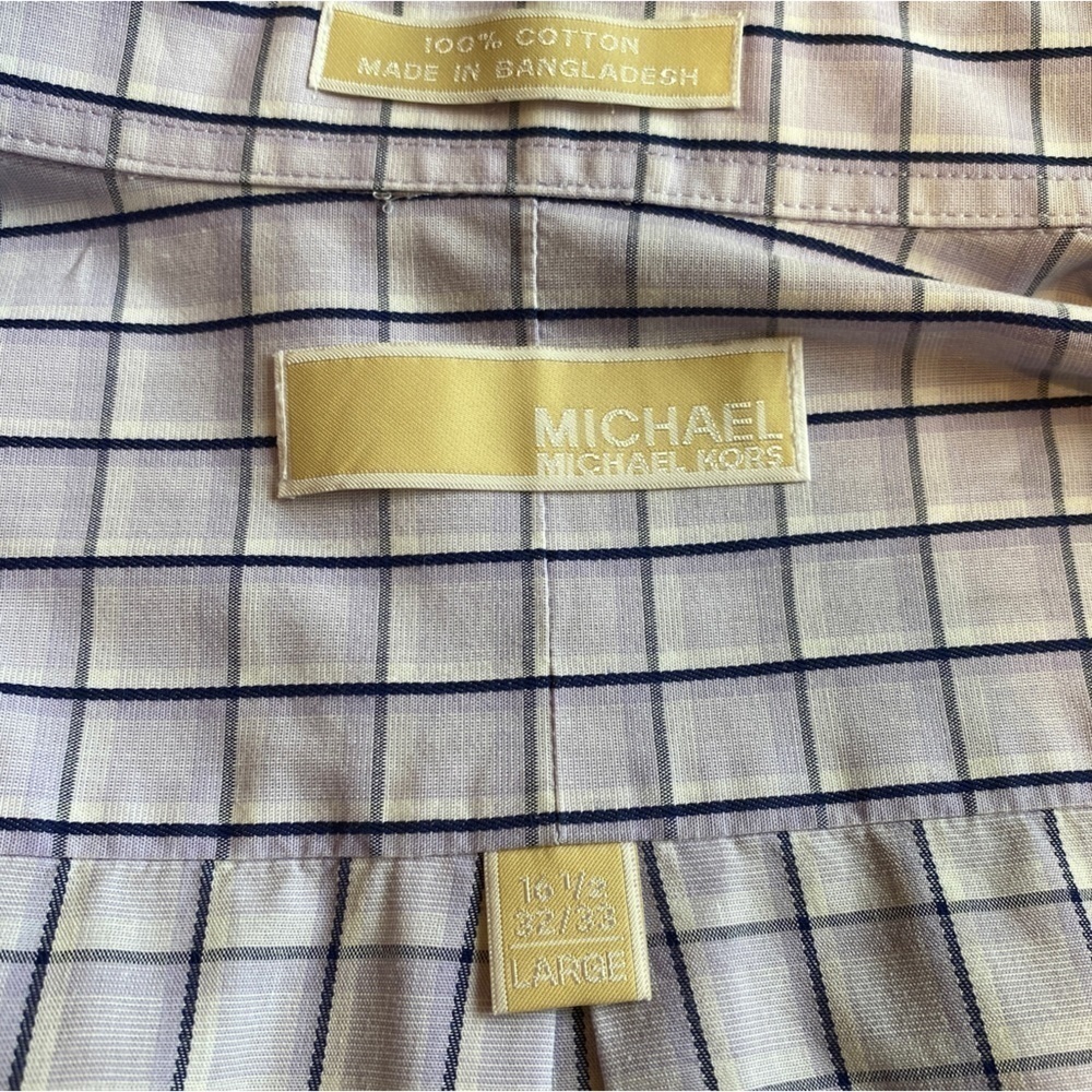 Fabulous Michael Kors Plaid Shirt in Near New condition